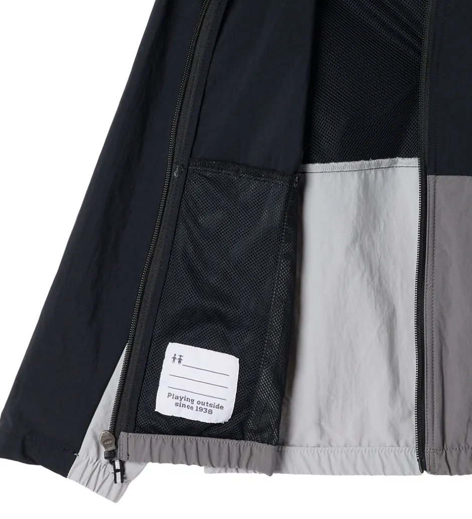 Børn Columbia Jakke - Tabor Trail - UV40+ - Sort/ Grey