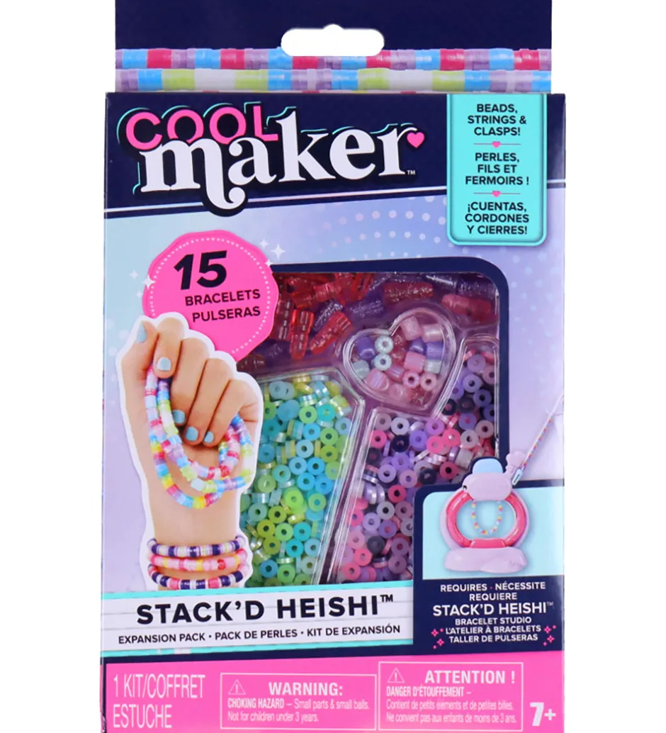 Kreasæt*Cool Maker Smykkesæt - Stack'd Heishi Expansion Pack