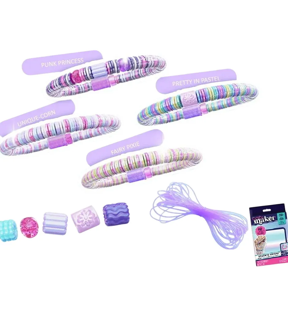 Kreasæt*Cool Maker Smykkesæt - Stack'd Heishi Expansion Pack