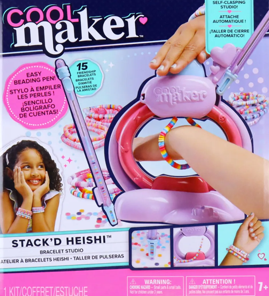 Kreasæt*Cool Maker Smykkesæt - Stack'd Heishi Bracelet Studio
