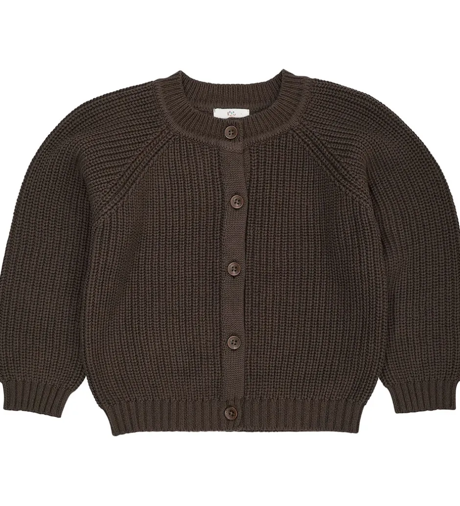 Cardigans|Unisex-Tøj*Copenhagen Colors Cardigan - Strik - DK Brown