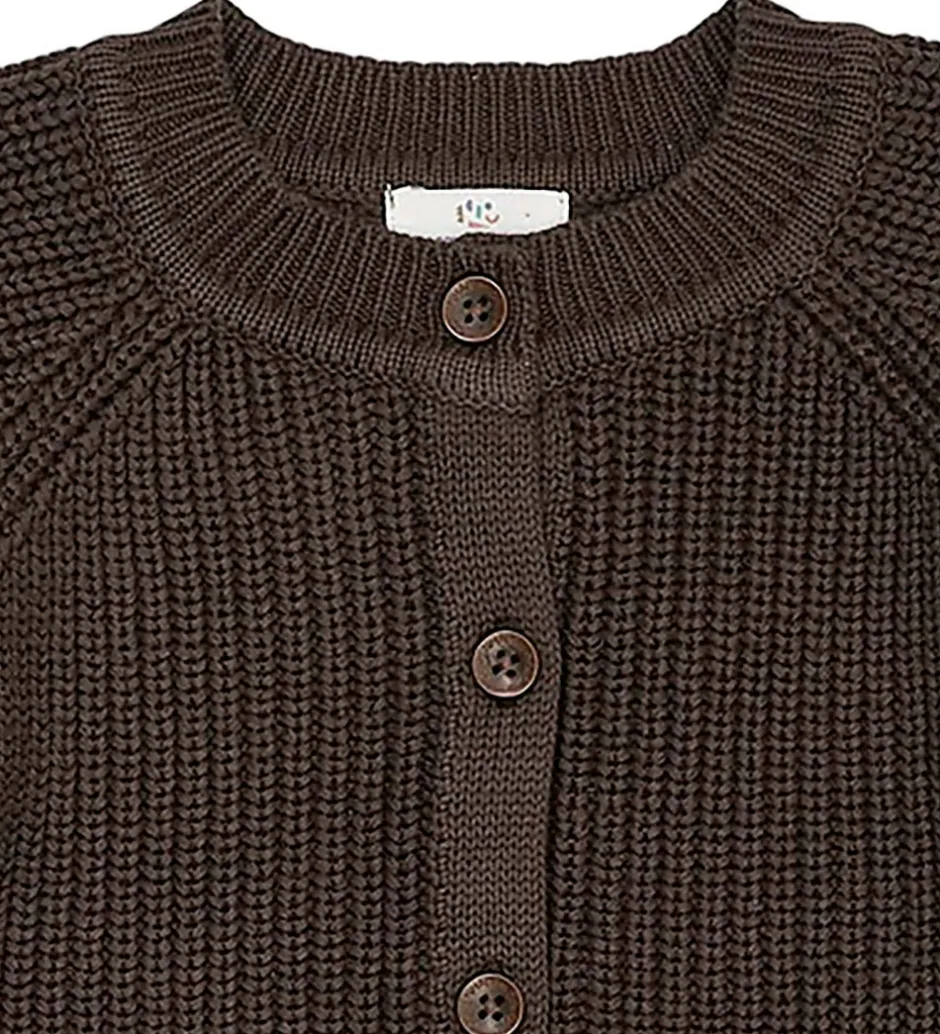 Cardigans|Unisex-Tøj*Copenhagen Colors Cardigan - Strik - DK Brown