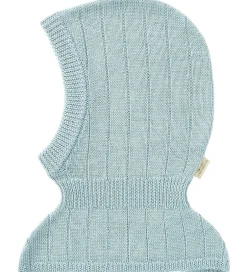 Børn Copenhagen Colors Elefanthue - Strik - Uld - 1-lags - Dusty Blue