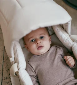 Babylifte*Copenhagen Colors Hætte til Lift/Barnevognspude - 2-i-1 - Creme