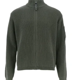 Striktrøjer*C.P. Company Cardigan - Strik - Grape Leaf Green