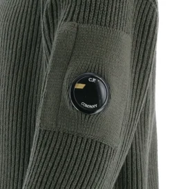Striktrøjer*C.P. Company Cardigan - Strik - Grape Leaf Green