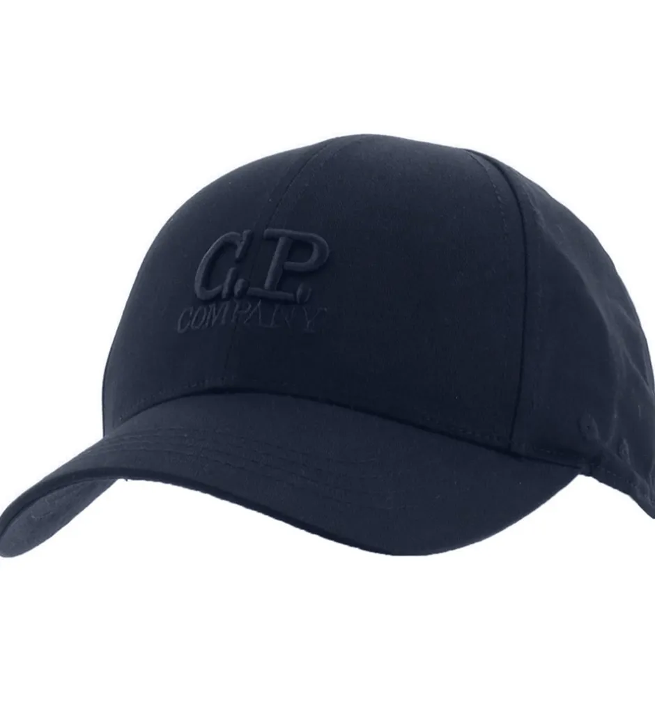 Børn C.P. Company Kasket m. Fleece - Total Eclipse Blue