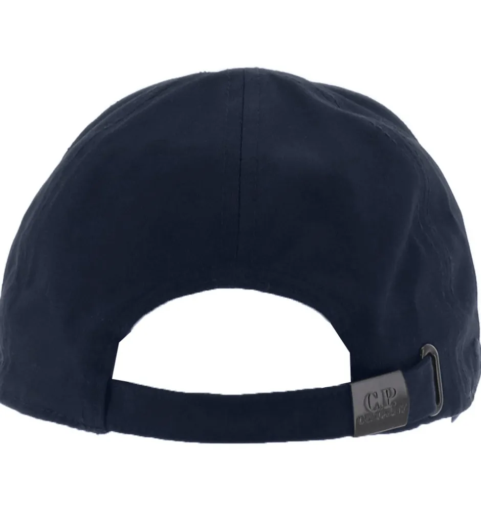 Børn C.P. Company Kasket m. Fleece - Total Eclipse Blue