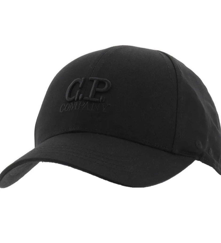 Børn C.P. Company Kasket m. Fleece - Sort