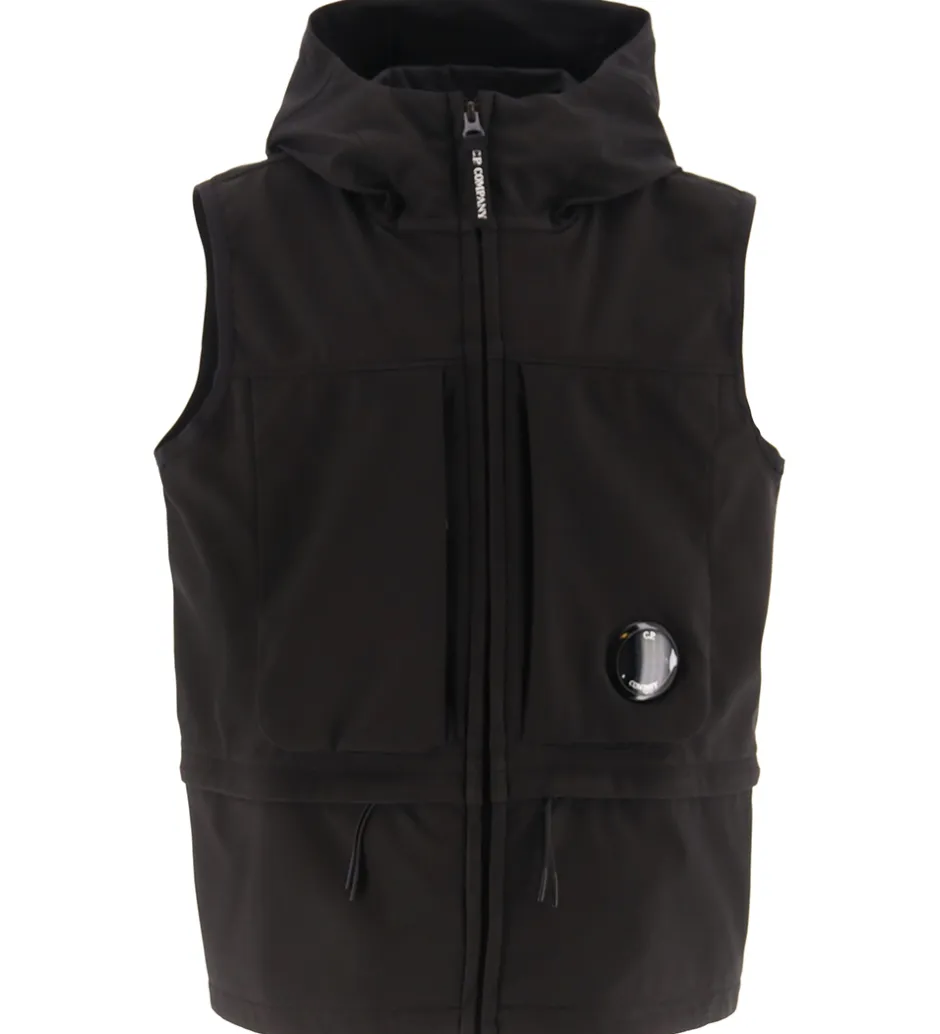 Børn C.P. Company Softshellvest - Sort