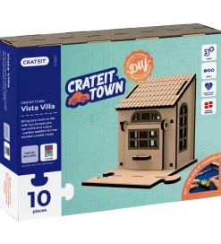 Crateit Kreasæt - Town - Træ - Vista Villa - 10 Dele