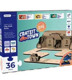 Crateit Kreasæt - Town - Træ - Parkeringsområde - 36 Del