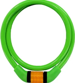 Cykellåse|Cykellåse*Crazy Safety Kodelås - 60 cm - Grøn
