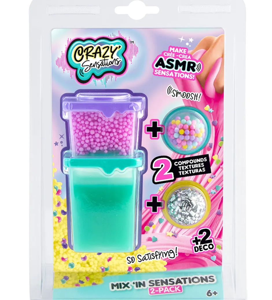 Slim*Crazy Sensations Sæt - ASMR - Mix 'In Sensations - 2 stk. - Asso
