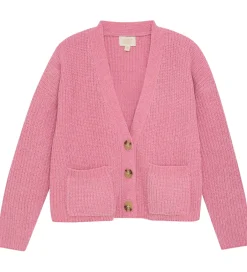 Striktrøjer*Creamie Cardigan - Strik - Wild Rose
