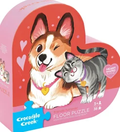 Puslespil*Crocodile Creek Puslespil - 36 Brikker - Friends Fur-Ever