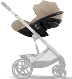Autostole*Cybex Autostol - Cloud G i-Size Plus - Almond Beige