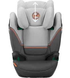 Autostole*Cybex Autostol - Solution S2 I-Fix - Lava Grey Mid Grey