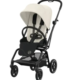 Klapvogne*Cybex Klapvogn - Eezy S Twist+ 2 BLK - Canvas White/Light Beige