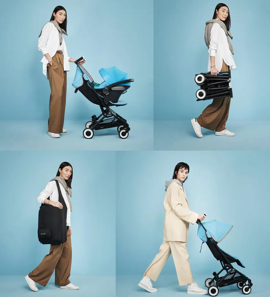 Klapvogne*Cybex Klapvogn - Libelle - Ocean Blue