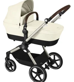 Cybex Klapvogn/Barnevogn - Eos Lux - 2-i-1 - Seashell Beige