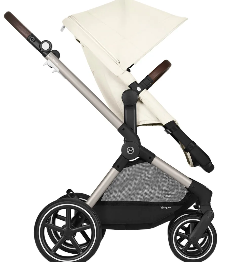 Cybex Klapvogn/Barnevogn - Eos Lux - 2-i-1 - Seashell Beige