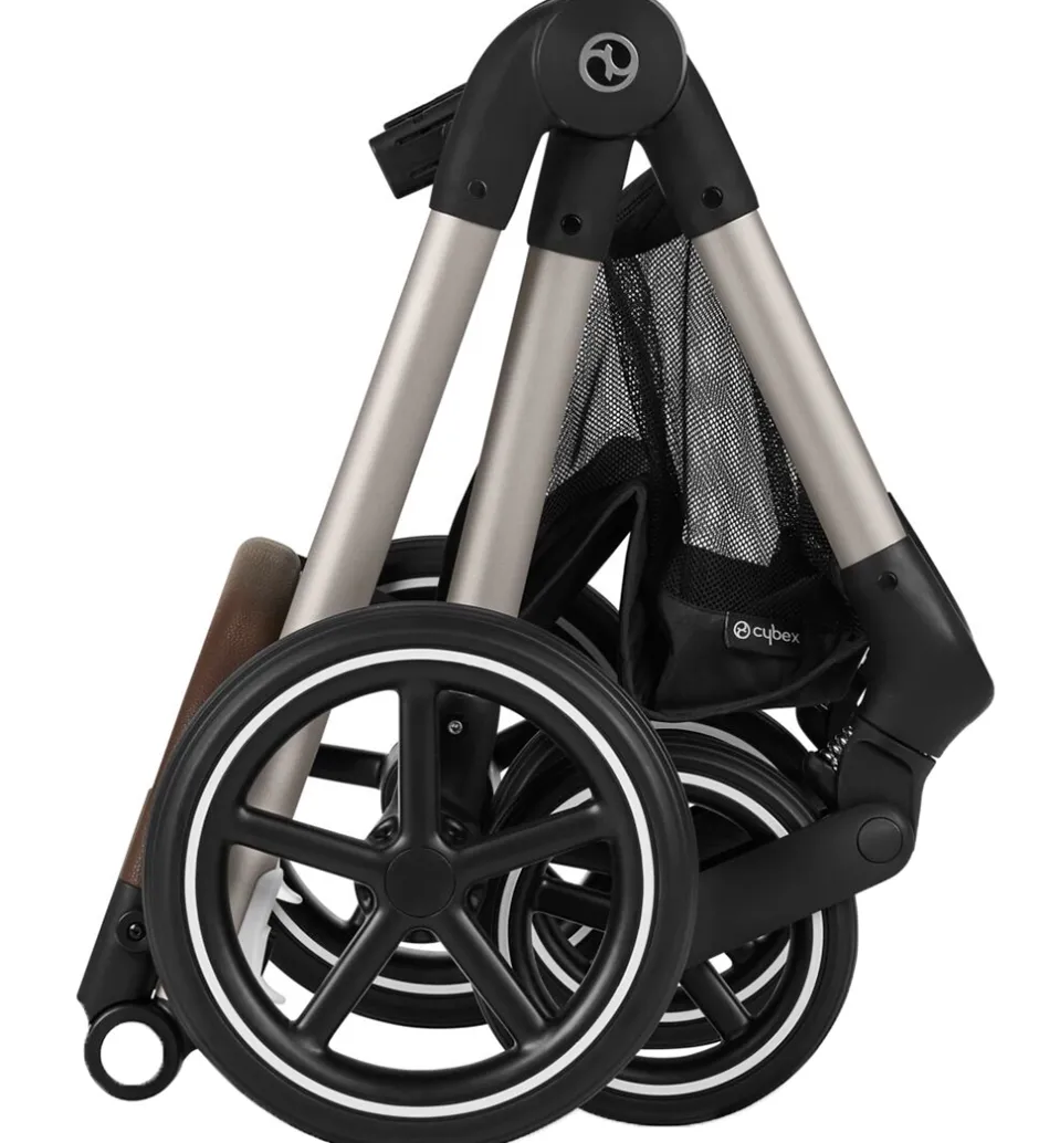Cybex Klapvogn/Barnevogn - Eos Lux - 2-i-1 - Seashell Beige
