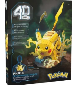 Puslespil*4D Puzzles Puslespil - Pokemon 29,5 cm - Pikachu