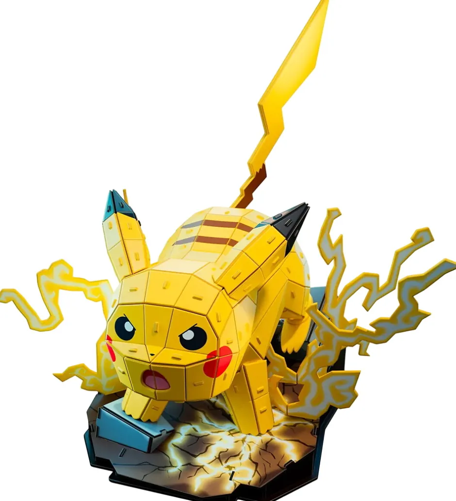 Puslespil*4D Puzzles Puslespil - Pokemon 29,5 cm - Pikachu