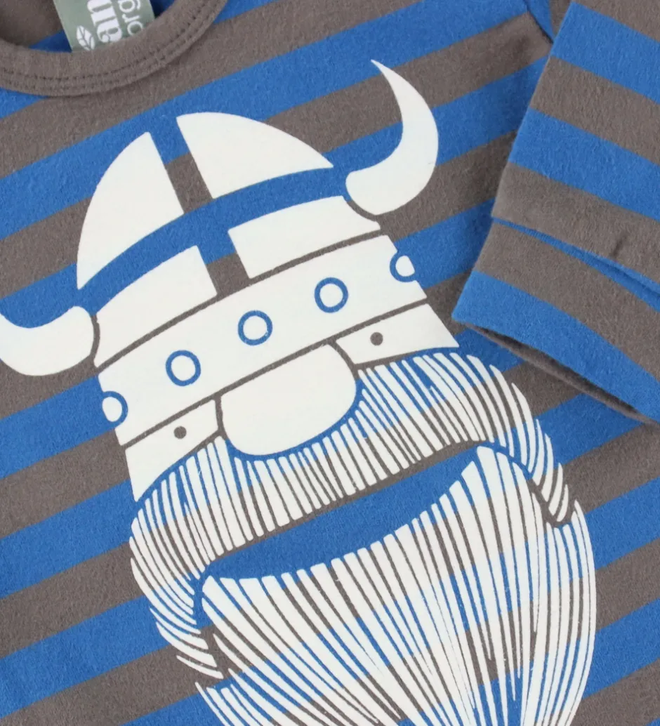 Børn Danefæ Heldragt - Dananis - Warm Blue/Cold Brown Erik