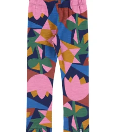 Børn Danefæ Leggings - Bomuld/Viskose - Danecheer - Rose Geofleur