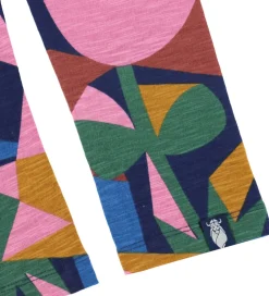 Børn Danefæ Leggings - Bomuld/Viskose - Danecheer - Rose Geofleur