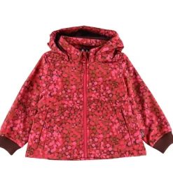 Børn Danefæ Softshelljakke m. Fleece - Danelaerke - Bright Pink Berry