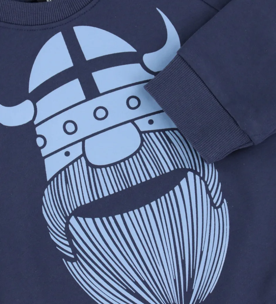 Sweatshirts*Danefæ Sweatshirt - Danamerika - Navy Erik