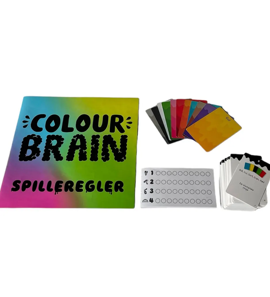 Spil*Danspil Kortspil - Colour Brain