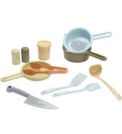 Dantoy BIO Plastic Køkkensæt - 11 Dele - Pastel