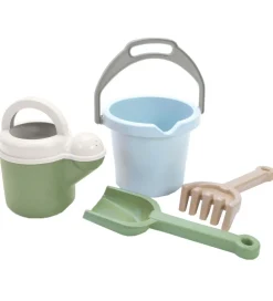 Strandlegetøj*Dantoy BIO Plastic Spandsæt - 4 Dele - Blå/Grøn