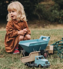 Strandlegetøj*Dantoy Dumper - 21 cm - Blue Marine Toys