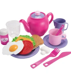 Legemad|Legekøkken Og Legemøbel*Dantoy Frokostsæt - My Little Princess - 18 Dele