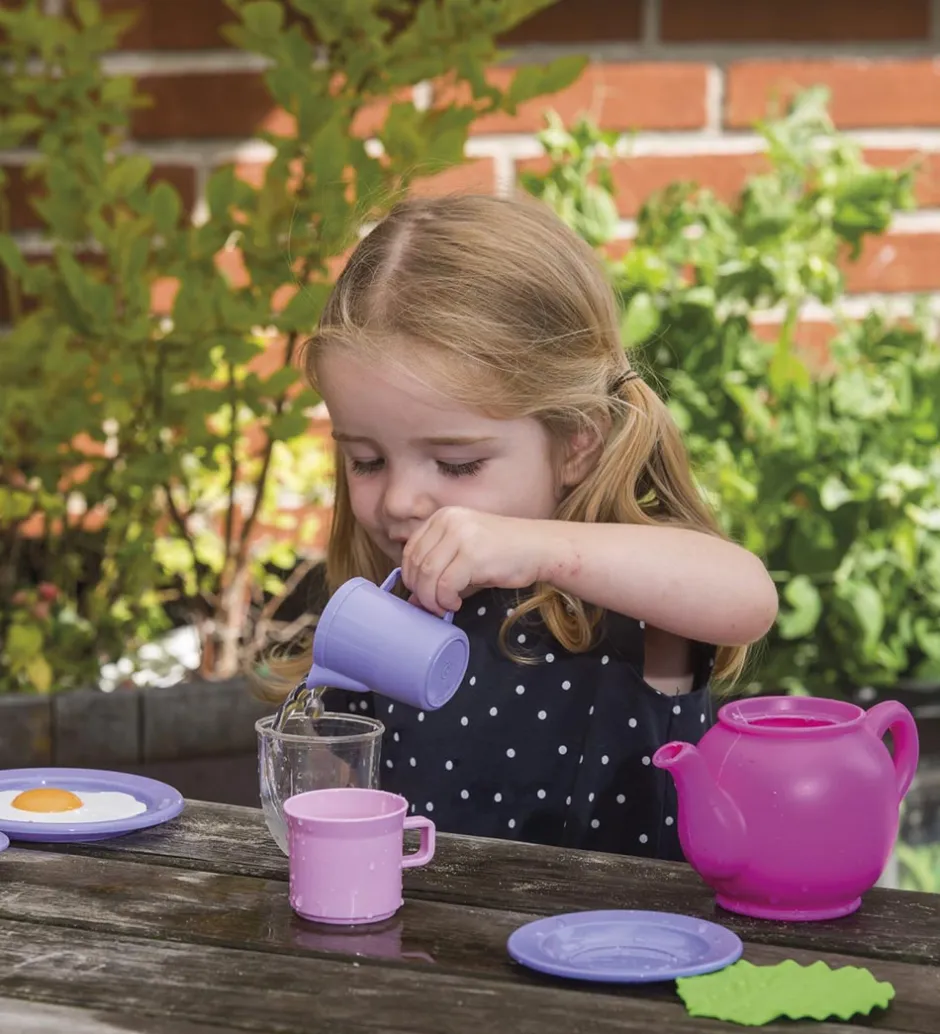 Legemad|Legekøkken Og Legemøbel*Dantoy Frokostsæt - My Little Princess - 18 Dele