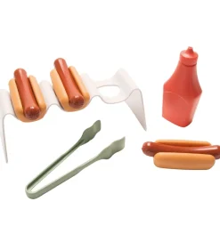 Legekøkken Og Legemøbel*Dantoy Hotdogsæt - 9 Dele - Green Garden