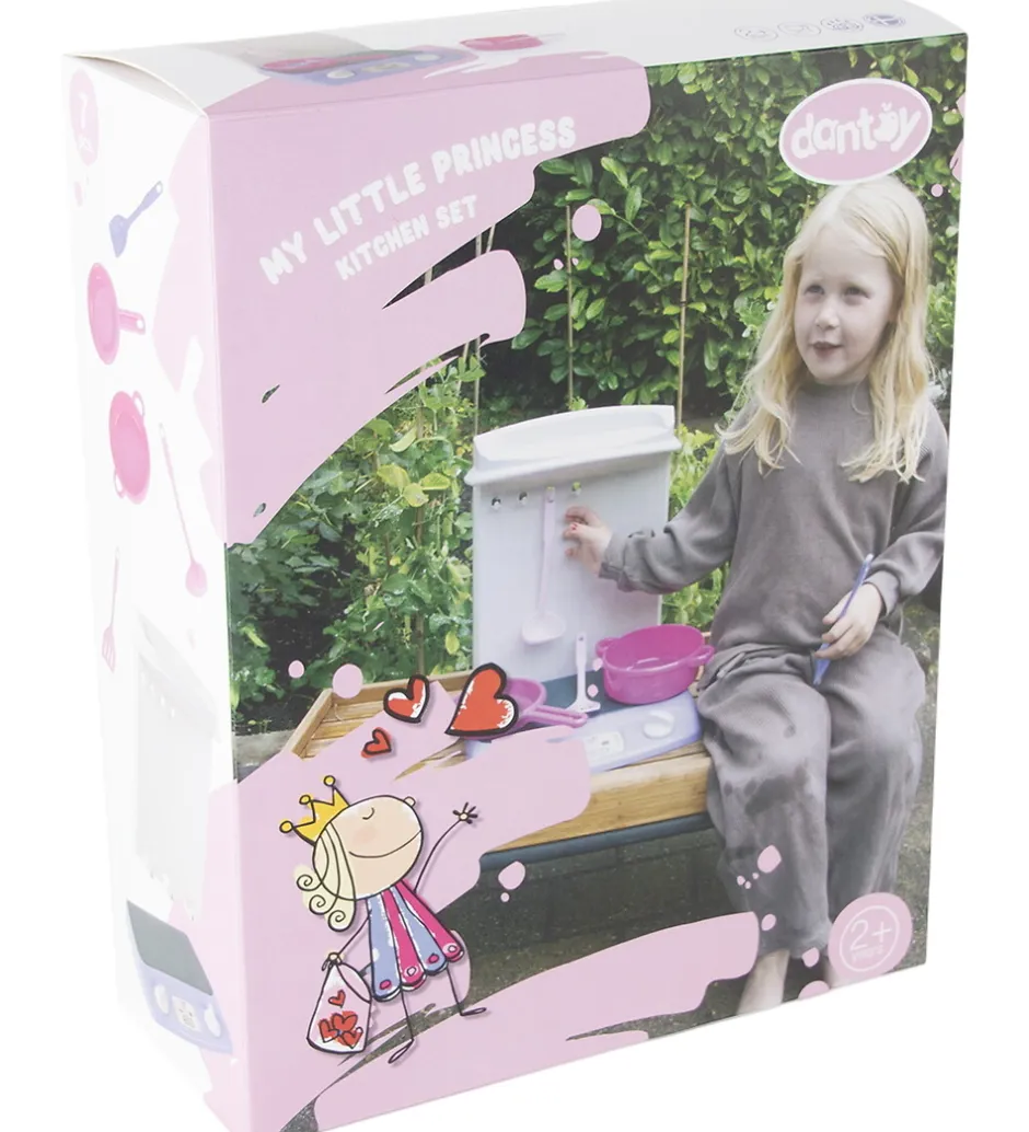 Dantoy Minikøkken - My Little Princess - 7 Dele