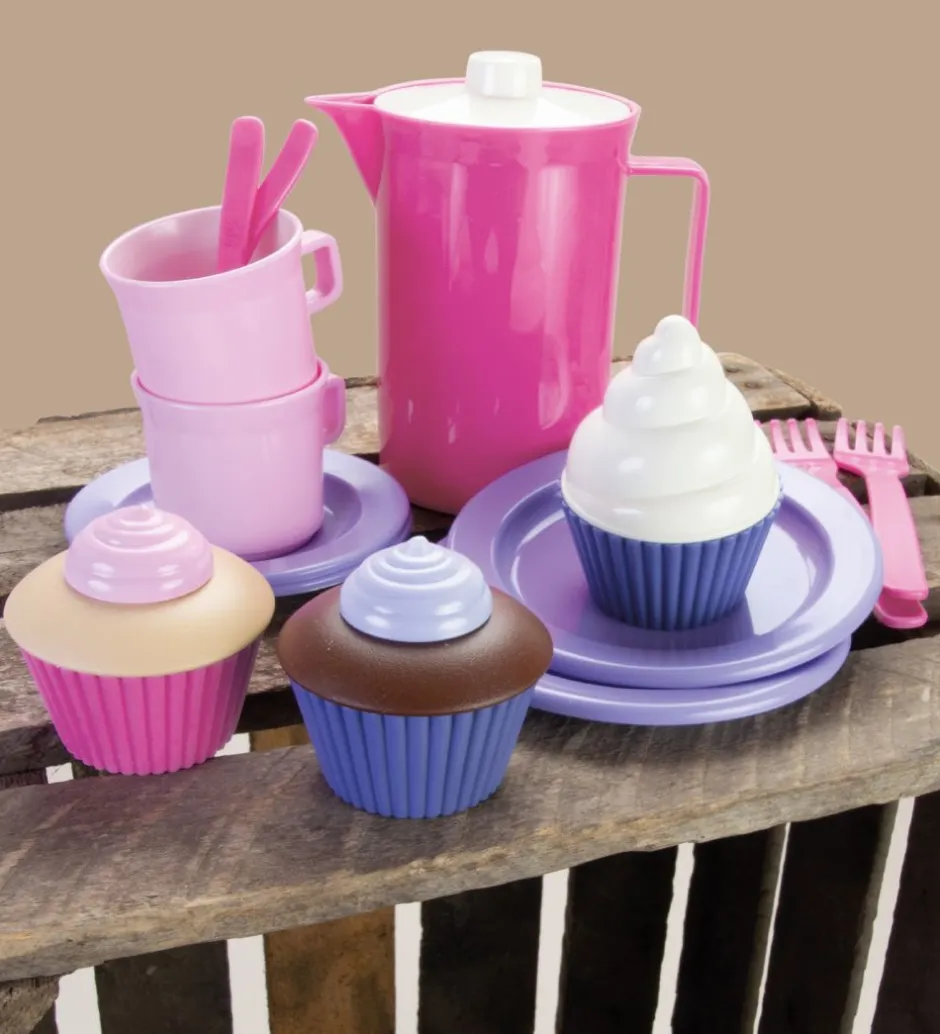 Legekøkken Og Legemøbel*Dantoy My Little Princess Kaffe & Cupcakes - 20 Dele