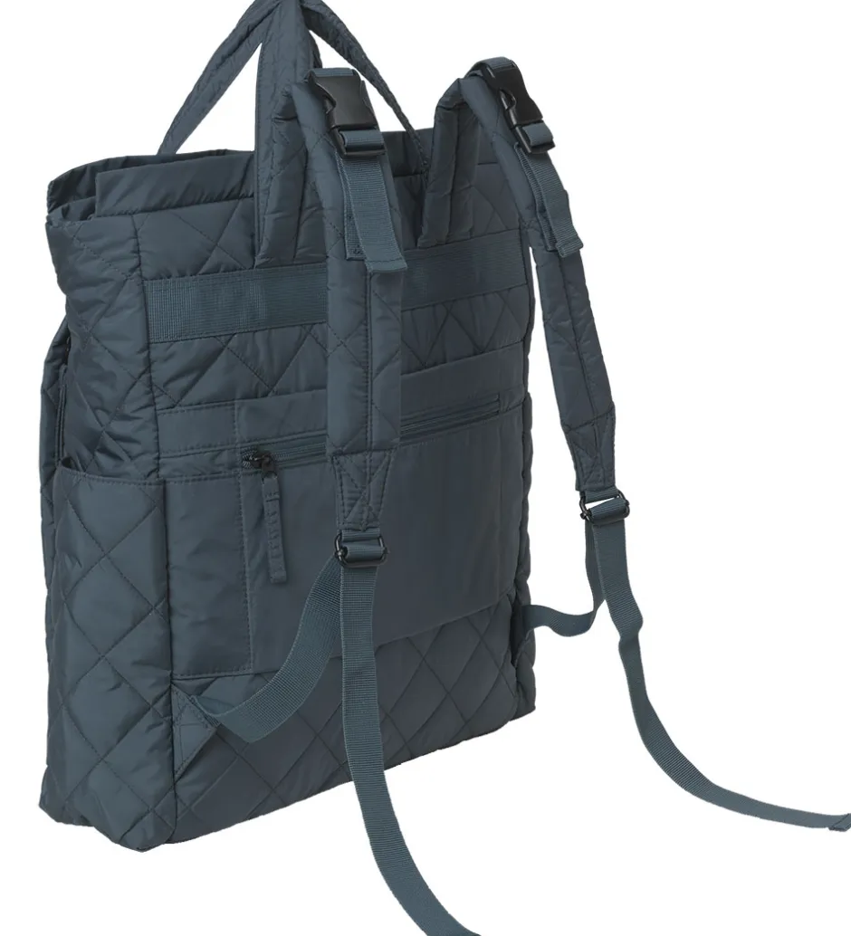 Pusletasker*DAY ET Pusletaske - Mini RE-Q Back Practical - Quilted - Dark Sl