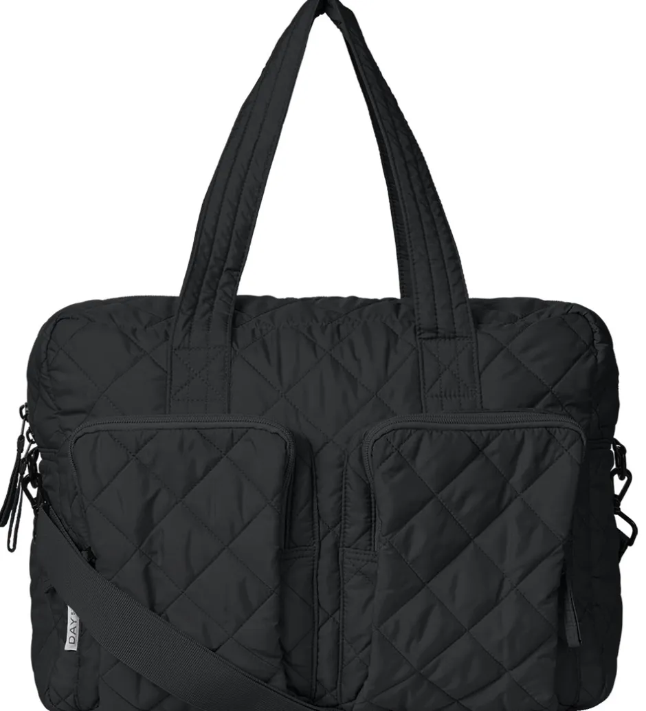 Pusletasker*DAY ET Pusletaske - Mini RE-Q Boarding - Quilted - Sort