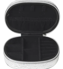 DAY ET Smykkeskrin - Disco Jewelry Zip Oval - Silver