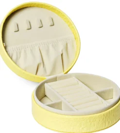 Smykkeskrin|Smykker*DAY ET Smykkeskrin - Jewelry Zip - Crackle Lemon Verbena
