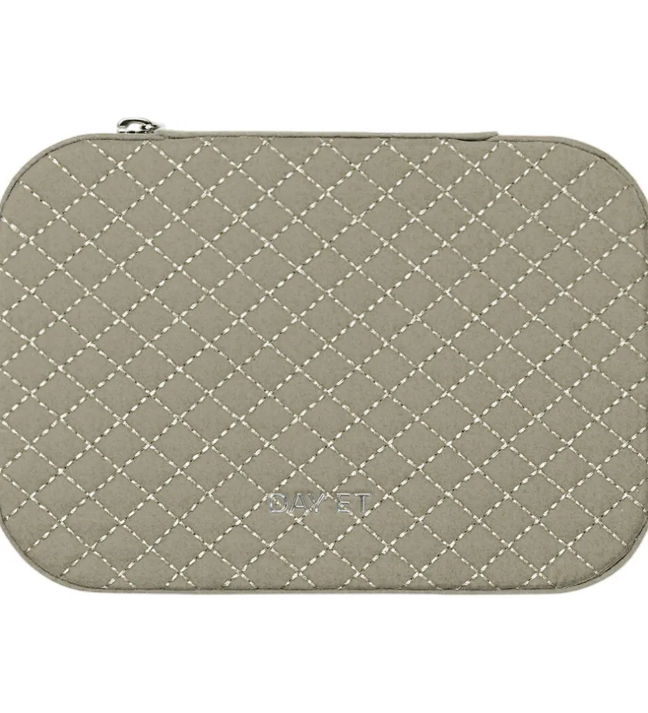 DAY ET Smykkeskrin - Q Jewelry Zip Box - Cobbelstone