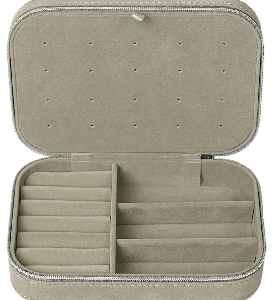 DAY ET Smykkeskrin - Q Jewelry Zip Box - Cobbelstone