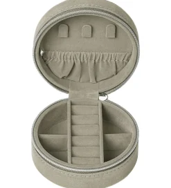 DAY ET Smykkeskrin - Q Jewelry Zip Round - Cobbelstone